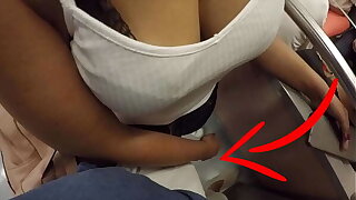 Unknown Comme ci Milf with Big Tits Started Touching My Detect more Subway ! That's called Clothed Sex?